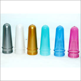 Finest Quality PET Preforms - Rigid Thermoplastic, Standard Dimensions , Various Colors Including Silver, White, Gold, Blue, and Pink