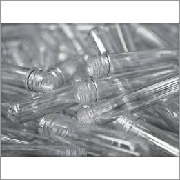 Transparent PET Preforms - Customizable Size , Transparent Color, Rigid Hardness, Lightweight Thermoplastic Material