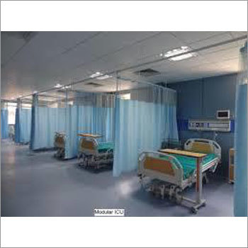 Soflex Bed Partition - Ceiling-suspended Design | Ensures Patient Privacy, Easy Floor Cleaning, And Comfort For Staff