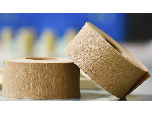 Crepe Paper - 150 Tensile Strength, 36000 Rated Voltage, Coffee Color | Ideal For Transformer Insulation With Enhanced Breakdown Voltage Of 300000