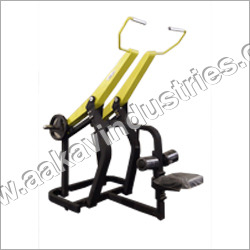 Pull Down Hammer Strength - Carbon Steel, 1370x820x2150 MM | Adjustable Foam Seat, 100 KG Weight Stack, Smooth Manual Operation, 1 Year Warranty