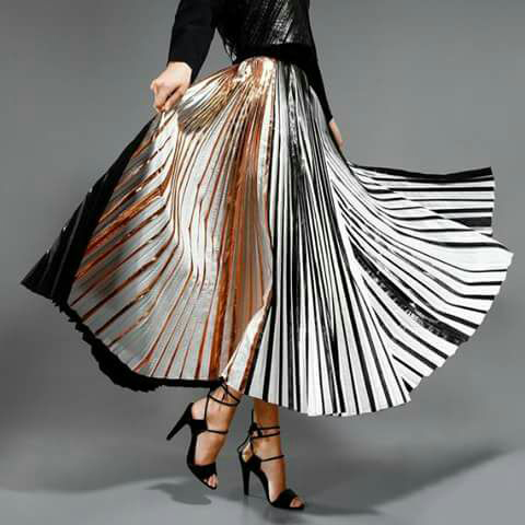 Sunray Pleating