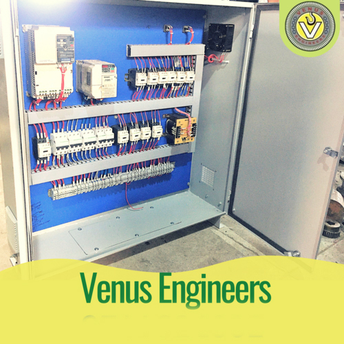 Crane Control Panel - MS Material, Customized Size, Grey Color | Highly Durable, Shock Proof Outer Enclosure, Best-in-Class Quality, Superior Electrical Components