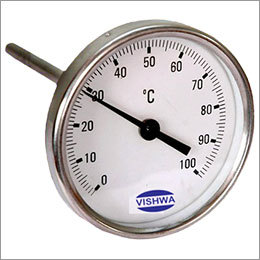 द्वि-धातु तापमान गेज