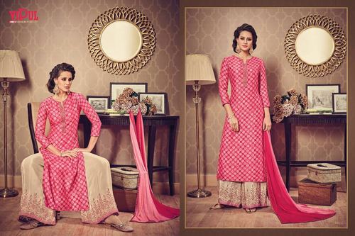 Designer Plazzo Suit