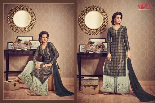 पलाज़ो स्टाइल सलवार कमीज