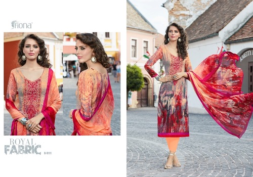 Pashmina Digital Printed Salwar Suit