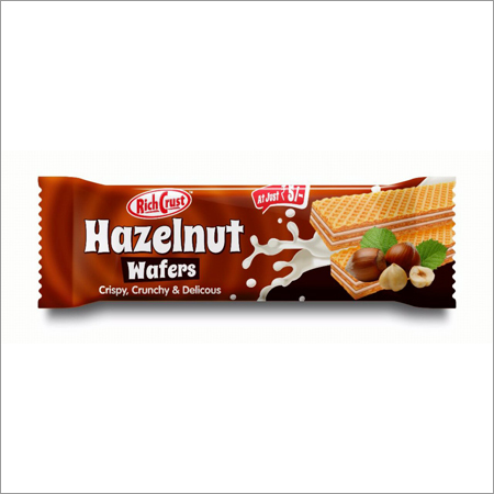 Hazelnut Wafer - Semi-Soft Texture | High Nutritional Value, Hygienic Packaging Options, Rich Taste