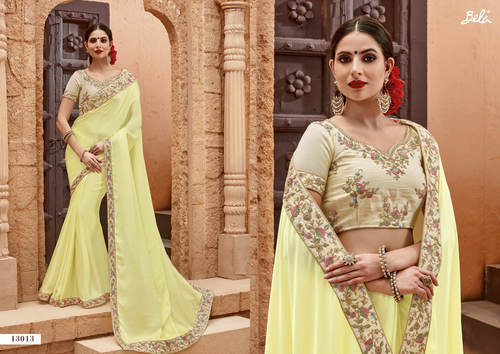 Fancy Designer Saree For Festival