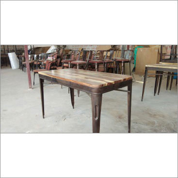 Rectangular Wooden Table No Assembly Required
