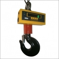 Electronic Crane Scale - Steel, 230 AC Power Supply, LED Monitor Display | 1-Year Warranty, Enhanced Ergonomics, Easy Installation