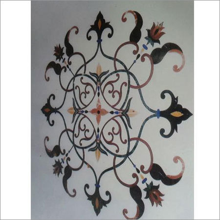 Decorative Marble Inlay Flooring