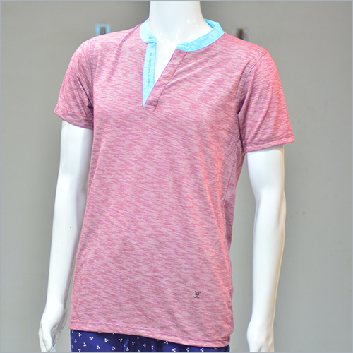 Pink Mens Designer T-Shirt