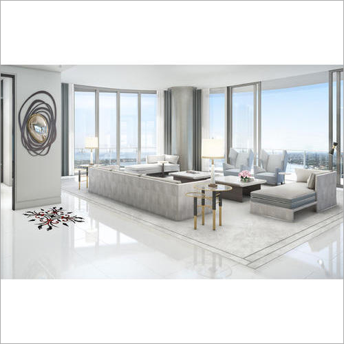 Designer Marble Inlay Flooring