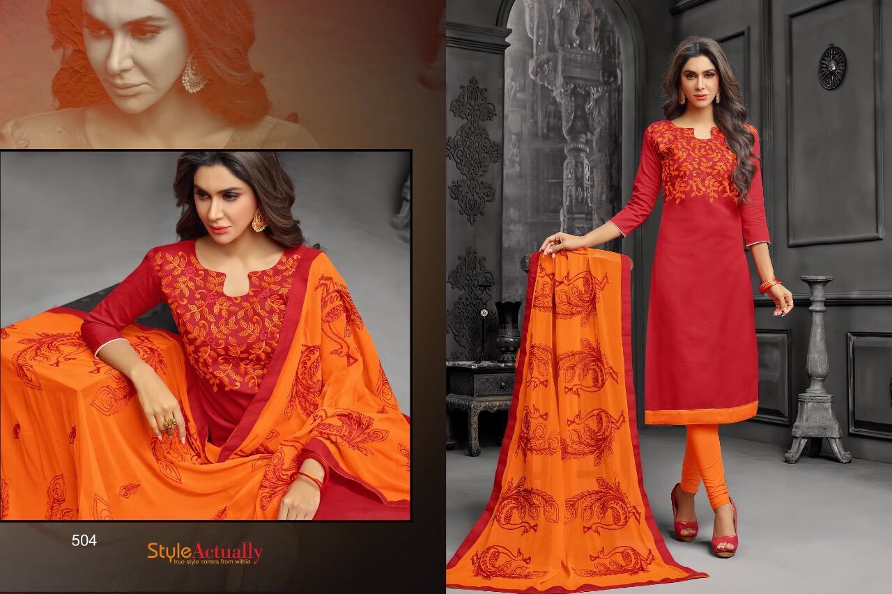 Flex Cotton Printed Dress Materials