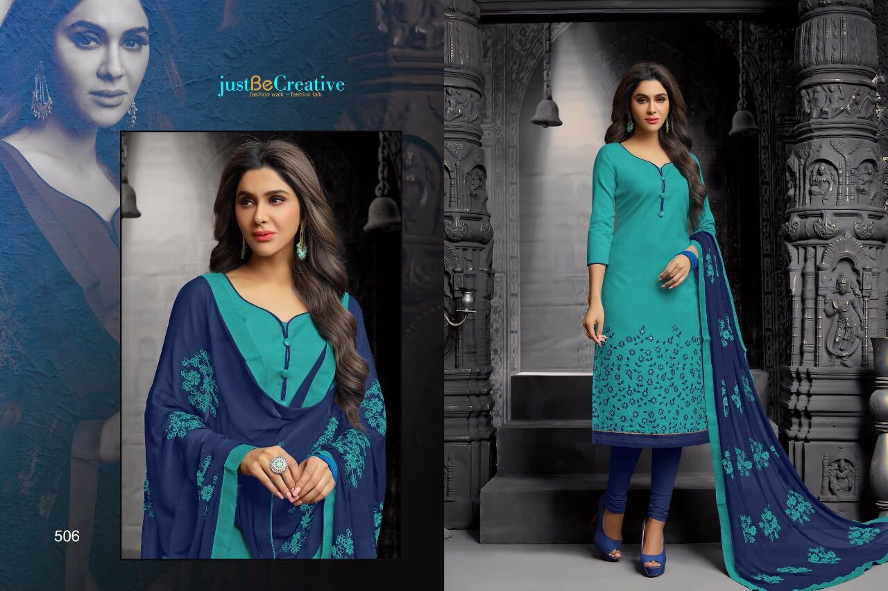 Flex Cotton Printed Dress Materials