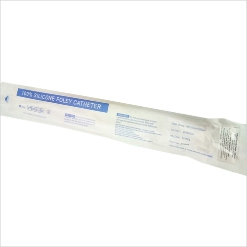 100% Silicone Foley Catheter - Flexible Size for Enhanced Comfort | Anti-Kink Design, Easy Insertion