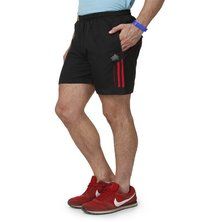 Black & Red Shorts For Men Gender: Male