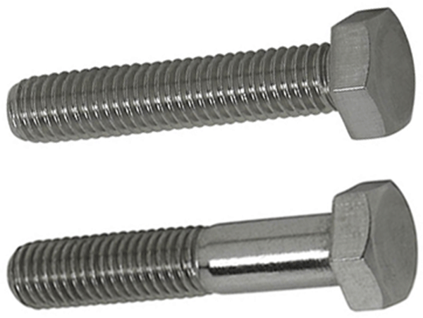 Hex Bolt - Steel, M2-m100 Size | High Precision, Black Oxide Surface Treatment, Rust Resistant, Din 931/933 Standards, Hex Head, Grade 8.8/10.9