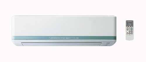White Mitsu-bishi Heavyduty 1.5 Ton 1 Star Split Ac
