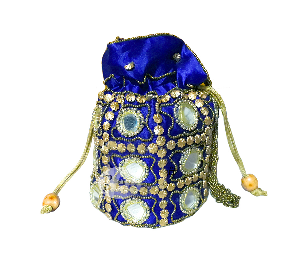Bags Embroidered Colorful Potlis