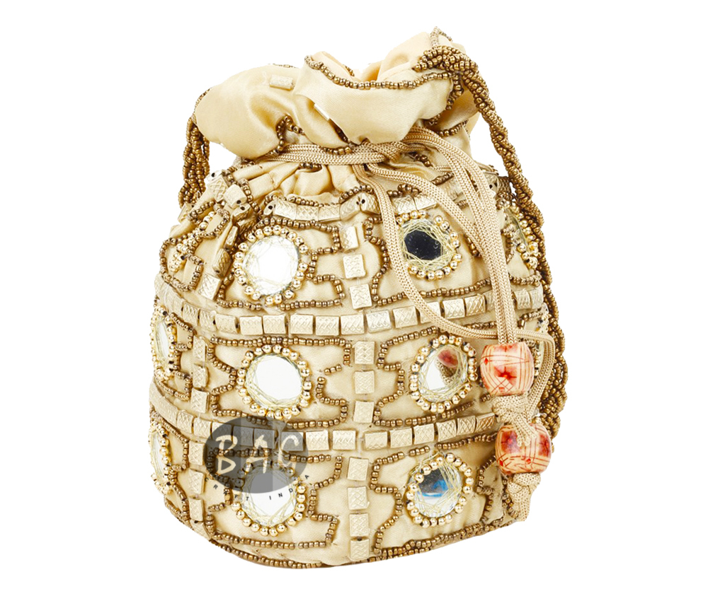 Bags Embroidered Colorful Potlis