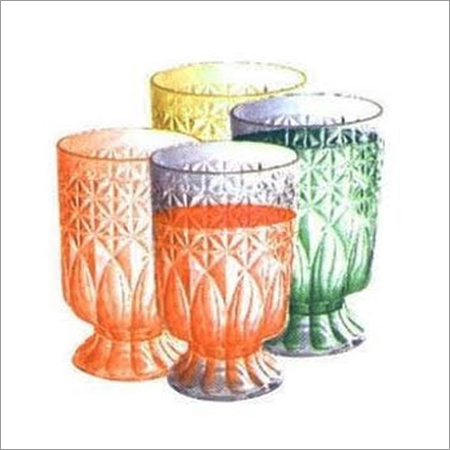 White Juice Glass