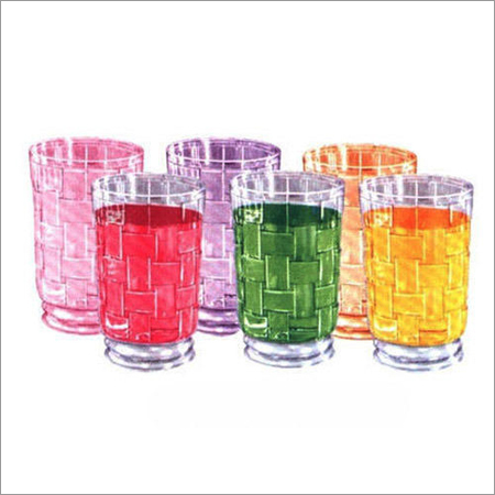 White Funny Glass