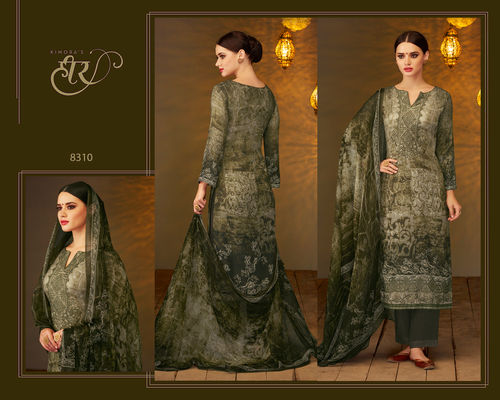 Pashmina Embroidery Work Salwar Kameez