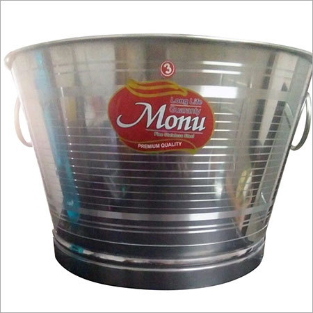 स्टेनलेस स्टील टब