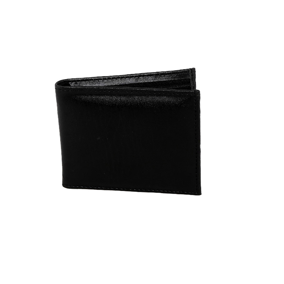 Men Black Wallet (With Dairy) - Material: Synthetic