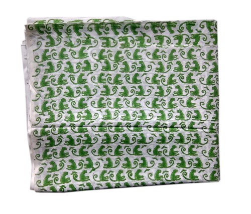 ब्लॉक प्रिंटेड फैब्रिक