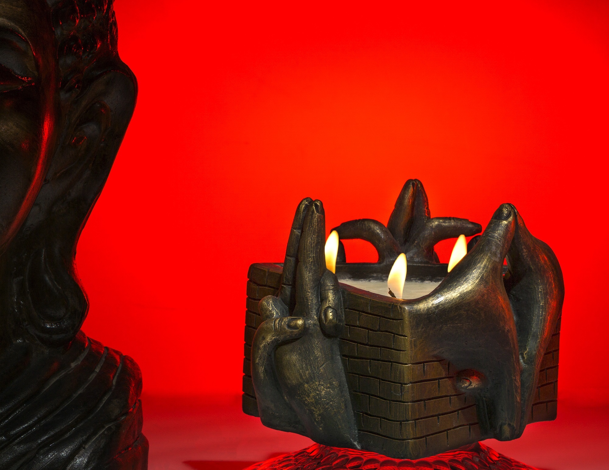 Hridayaa Candle (Antique Copper) Burning Time: 75 Hours