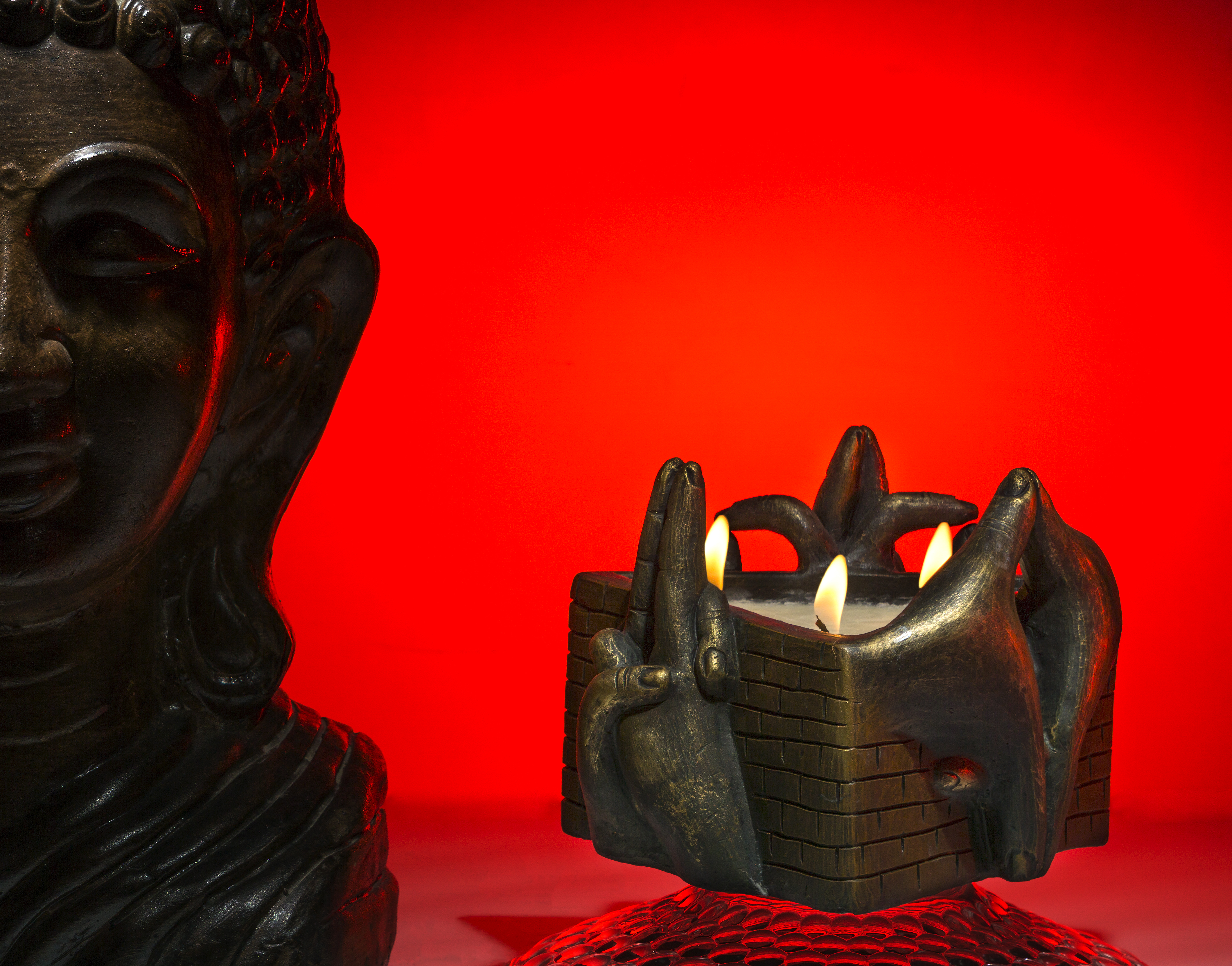 Hridayaa Candle (Antique Copper) Burning Time: 75 Hours