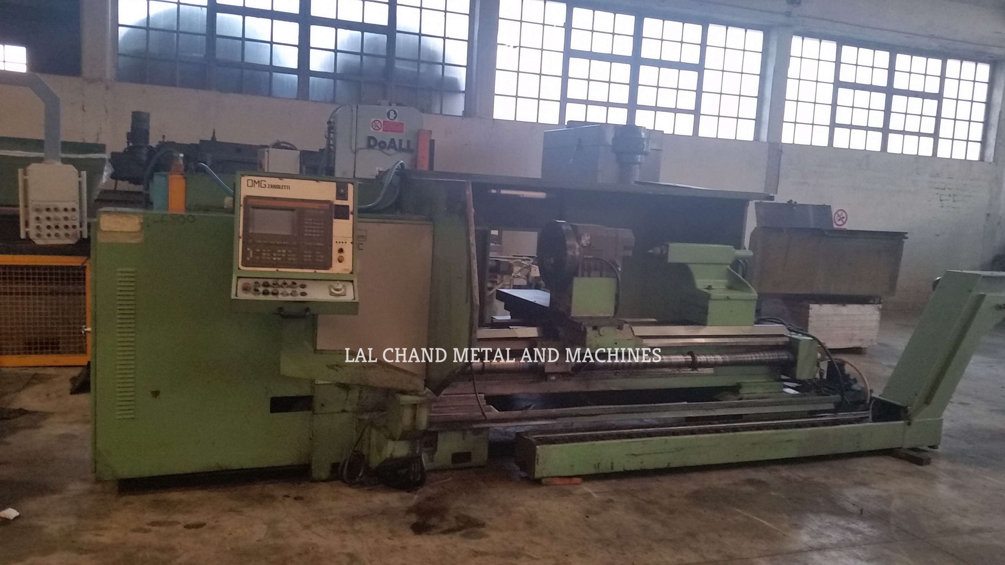 Omg Zanoletti Cnc Lathe Machine