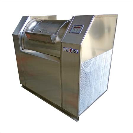 Horizontal Washing Machine - Stainless Steel, 457 Mm Diameter, 610 Mm Depth | Reverse/forward Timer, Precision Temperature Control, Efficient Water Use