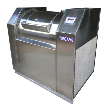 Horizontal Washing Machine - Stainless Steel, 457 Mm Diameter, 610 Mm Depth | Reverse/forward Timer, Precision Temperature Control, Efficient Water Use