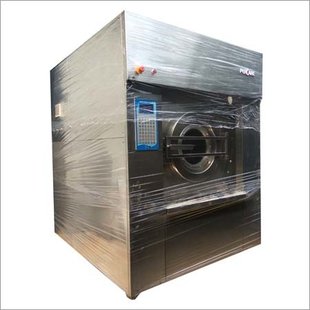 Washer Extractor - Stainless Steel, 711 Mm Cage Diameter, 406 Mm Cage Depth | High Extraction Speed, Fully Programmable Plc Panel, Customizable Soap Dosing System