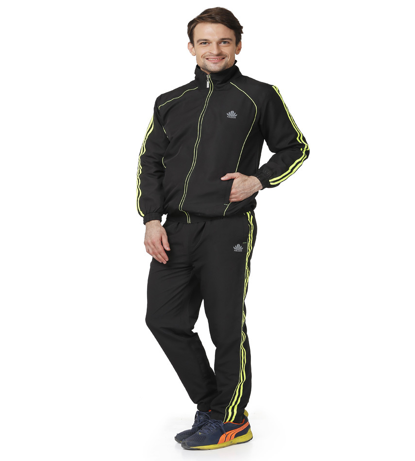 Polyester Mens Track Suit & Duffle Bag Combo