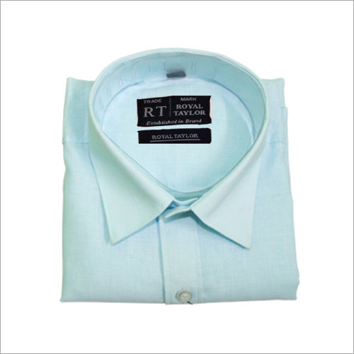 Mens Cotton Plain Shirt