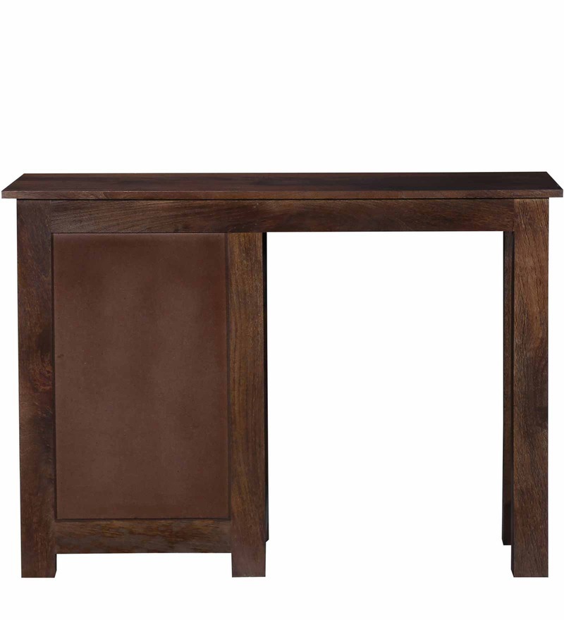 Handcrafted Study & Laptop Table In Walnut Finish