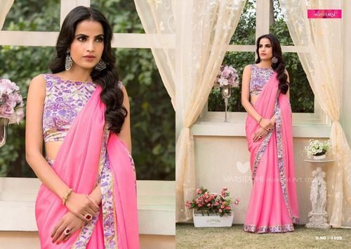 Georgette Fancy Designer Saree