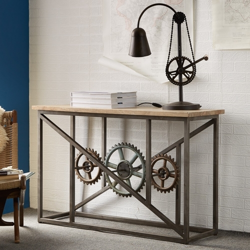 Durable Console Table With Wheels