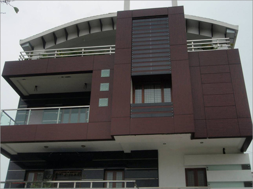 HPL Sheet - Wooden and Other Materials, 10-20 mm Thickness , Glossy Brown Finish