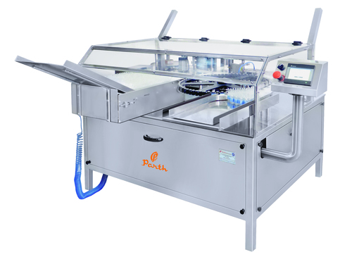 High Speed Ampoule Labeling Machine - Stainless Steel, Electric Drive Type | High Performance, Lower Energy Consumption, Simple Control, Automatic Operation