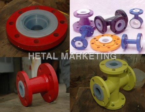 PTFE (PTFE) लाइन किए गए पाइप फिटिंग