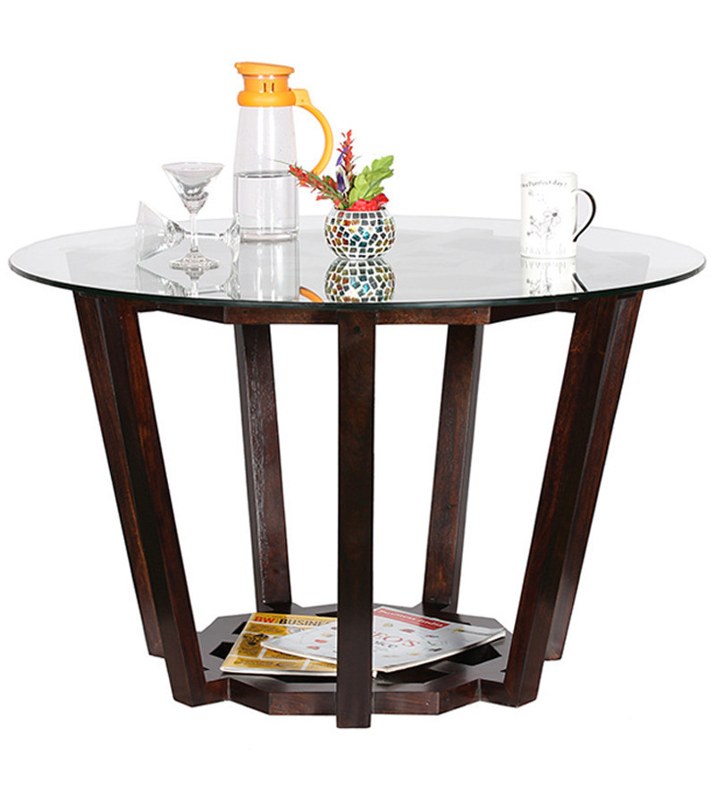 Handcrafted Console Table In Passion Mahogany Fini