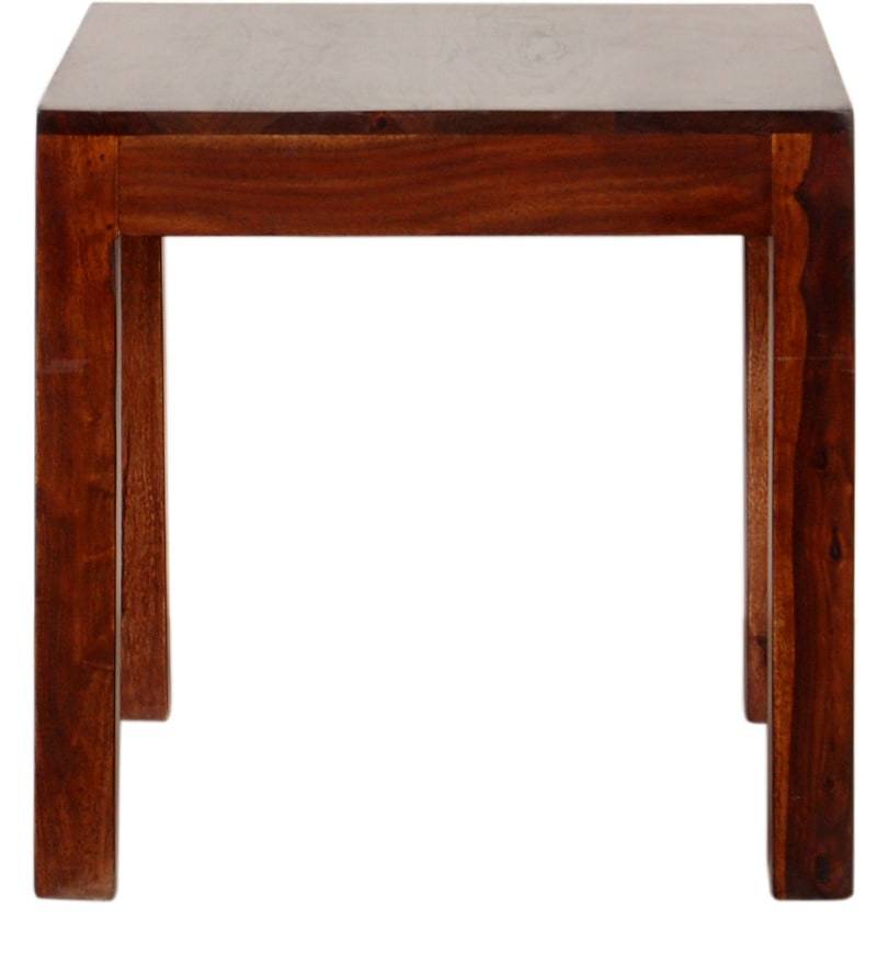 Handcrafted Four Seater Dining Table In Walnut