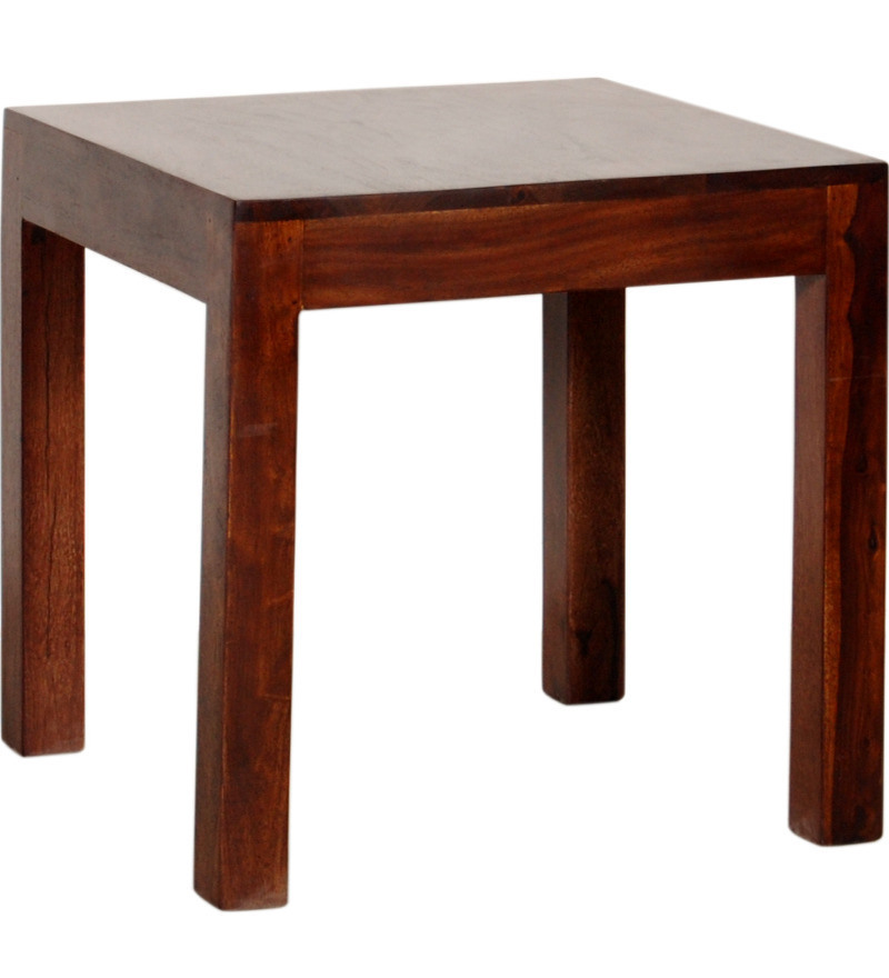 Handcrafted Four Seater Dining Table In Walnut