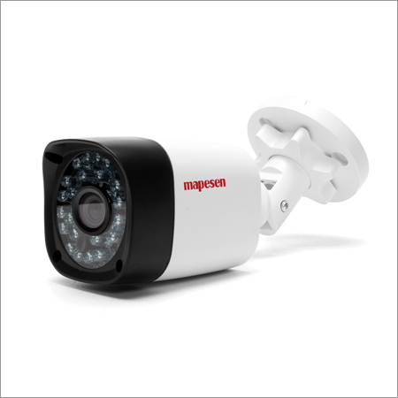 Cctv Bullet Camera - 720p Resolution, 1/4 Cmos Sensor, Up To 30m Ir Distance | Internal Synchronization, Day & Night Mode, Defog, Motion Detection, Weatherproof Ip66